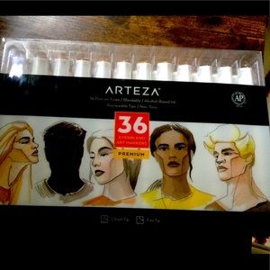 Arteza alcohol-based ink 36 portrait skin tones
